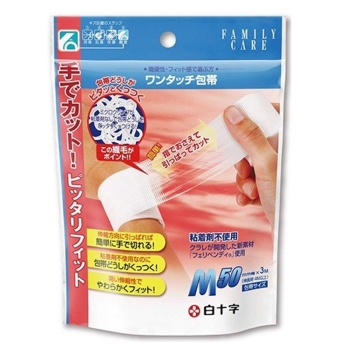 ＦＣ　ワンタッチ包帯　Ｍサイズ　５０ｍｍ×３ｍ