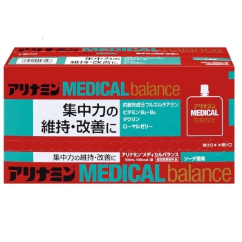 【指定医薬部外品】アリナミンメディカルバランスソーダ味１００ｍｌ×６