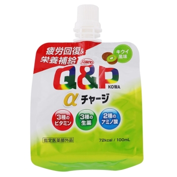 【指定医薬部外品】Ｑ＆Ｐαチャージキウイ風味１００ｍｌ