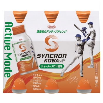 シンクロンコーワアクティブモード ウォーターメロン 100ml×6本