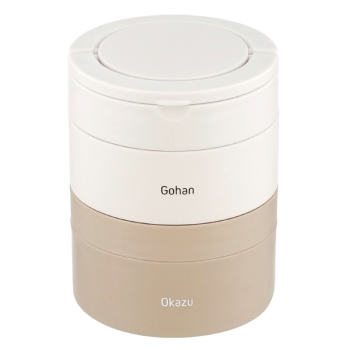 つながる保温弁当箱　ＷＨ　７００ｍｌ