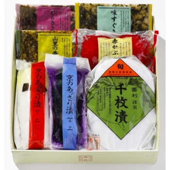 【お歳暮】京つけもの　西利京のあっさり漬　ＮＡＳＷ－４０