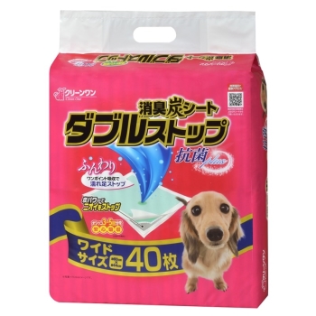 ■　消臭炭シートダブルストップワイド４０枚