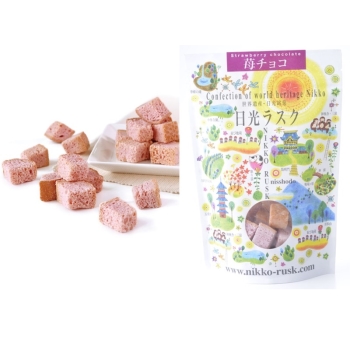 日昇堂　日光ラスクイチゴチョコ　１２０ｇ