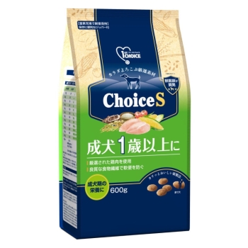 ファーストチョイス ChoiceS成犬1歳以上に600g