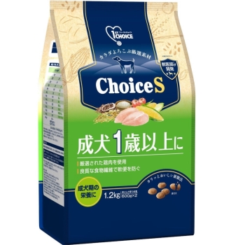 ファーストチョイス ChoiceS成犬1歳以上に1.2kg