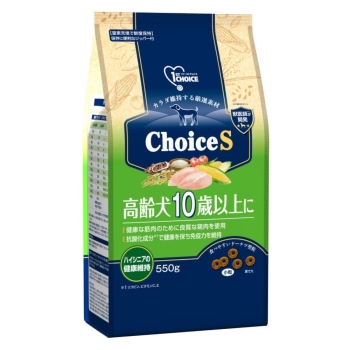 ファーストチョイス ChoiceS高齢犬10歳以上に550g