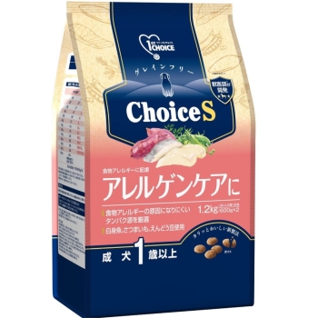 ファーストチョイス ChoiceSアレルゲンケアに成犬1歳以上1.2kg