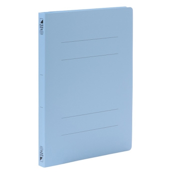 ＰＰフラットファイル内ポケット付　ブルー