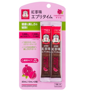 紅蔘精エブリタイム　ザクロ　　　　１０ＭＬＸ２