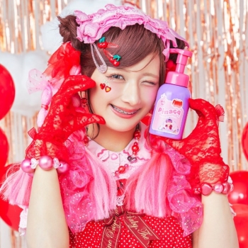 しなこのピンクBubbleボディ&ハンドソープ