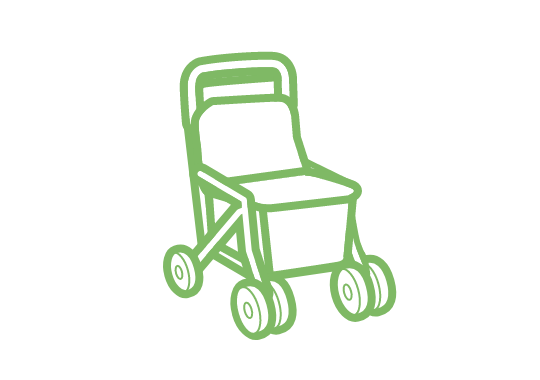 シルバーカー・車イス・ショッピングカート