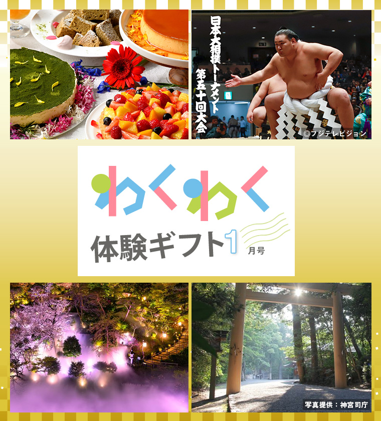 わくわく体験ギフト1月