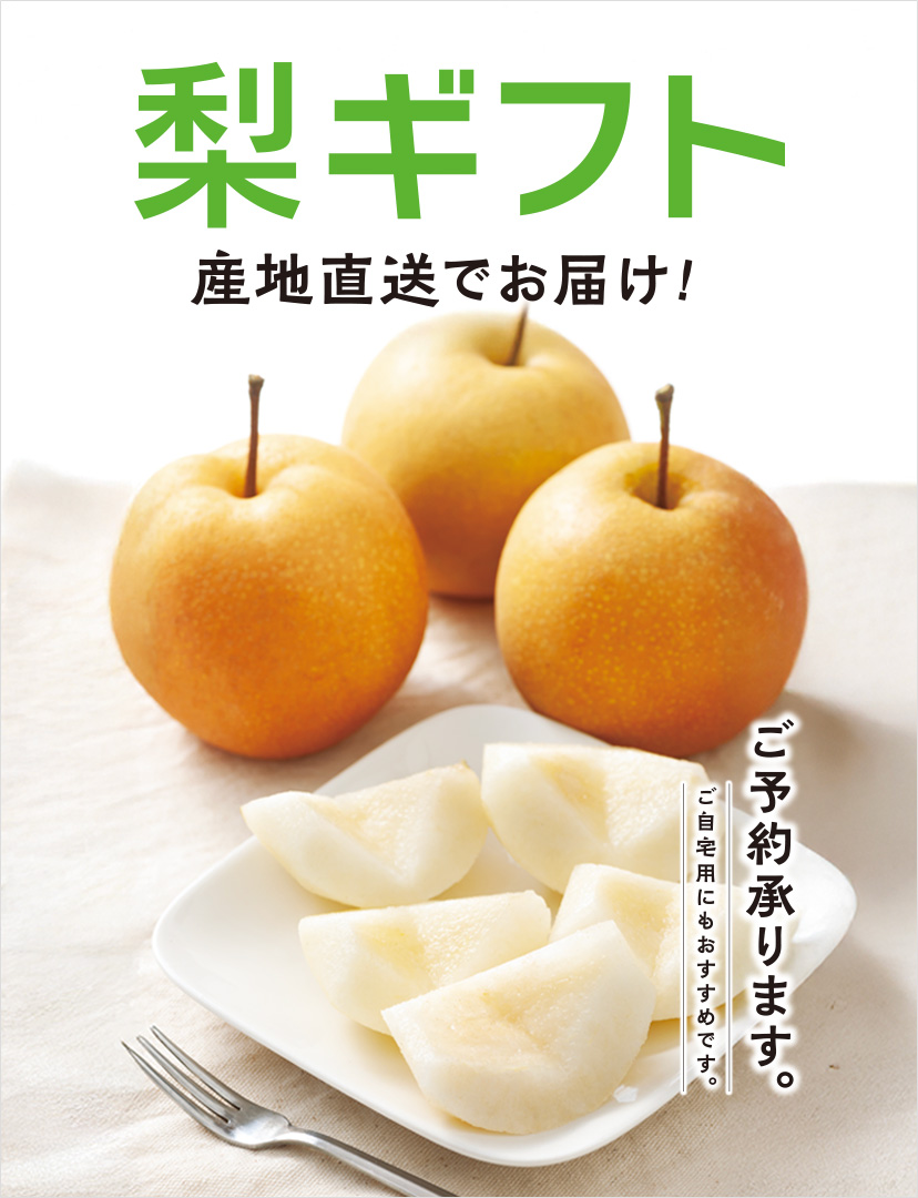 産地直送でお届け！梨ギフト