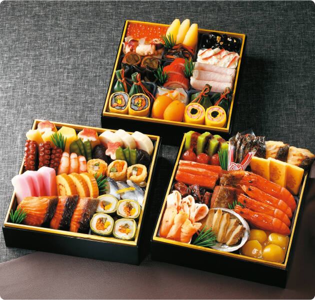 京・料亭わらびの里 和風料亭おせち 三段重
