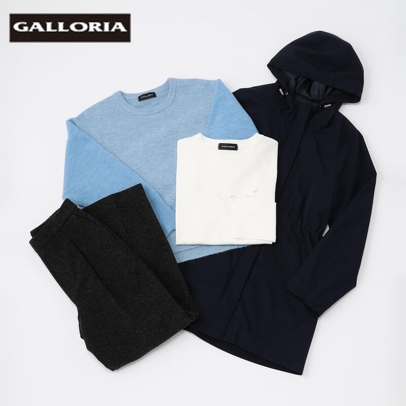 GALLORIAレイヤードコーデ 4点セット