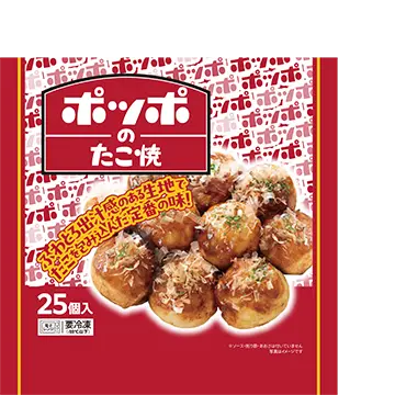 ポッポのたこ焼　パッケージ