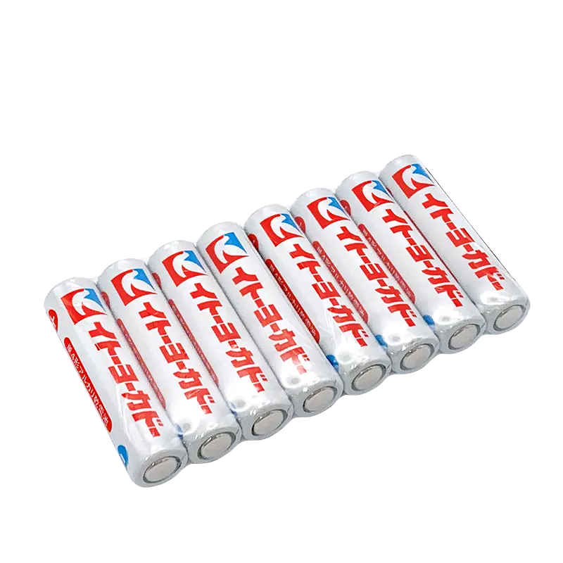 ハト柄 アルカリ乾電池 単4　8本