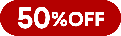 50%OFF