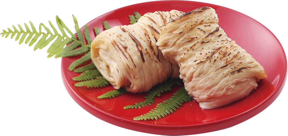 焼き湯葉煮