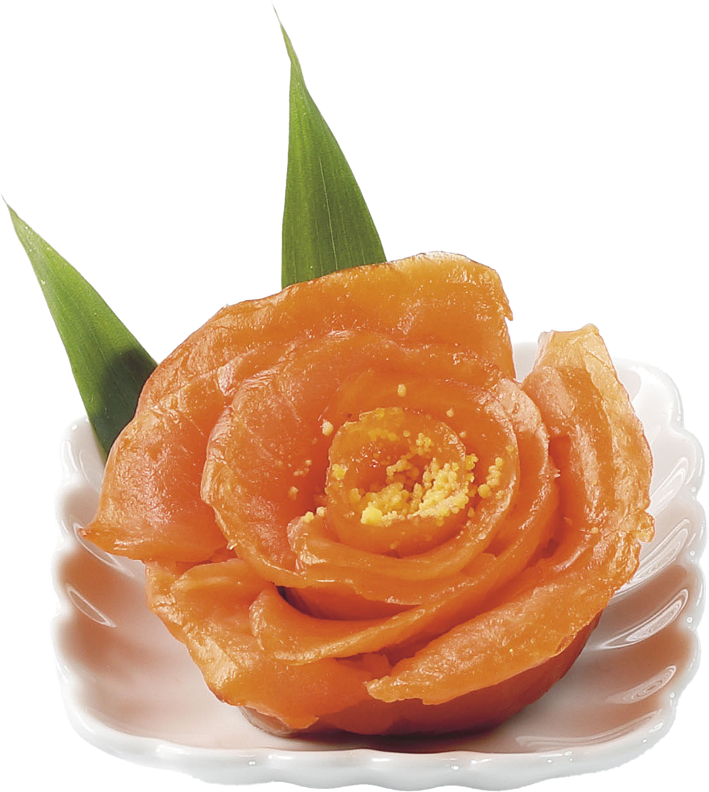 スモークサーモン（煎り玉子）