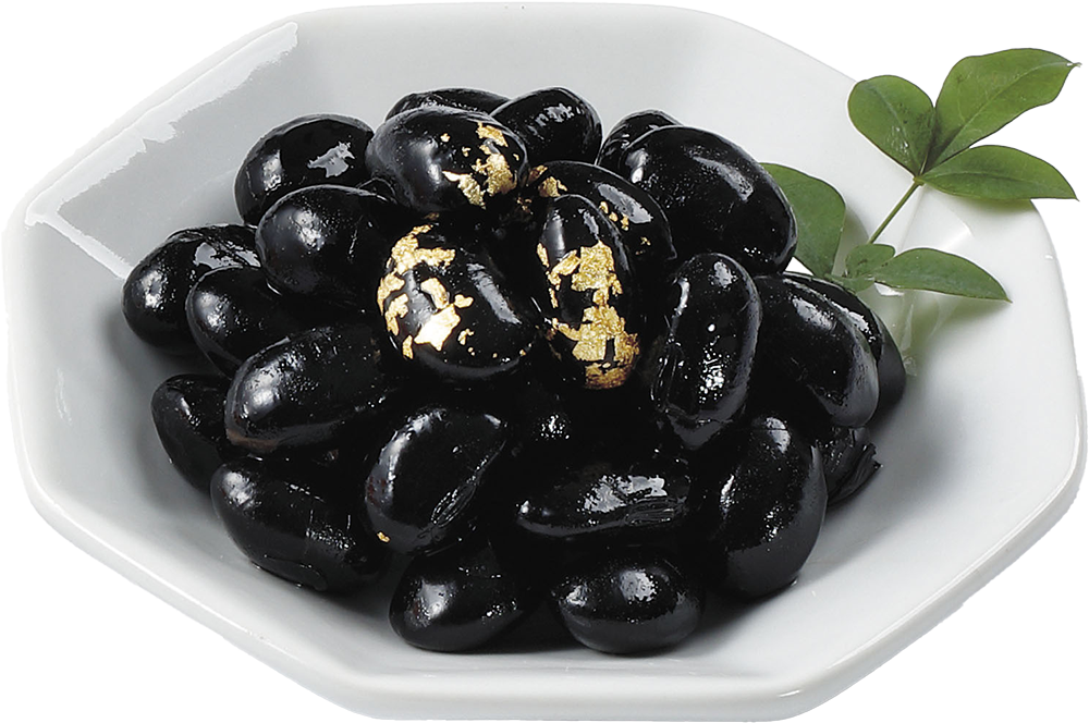 福豆葡萄煮（金箔）