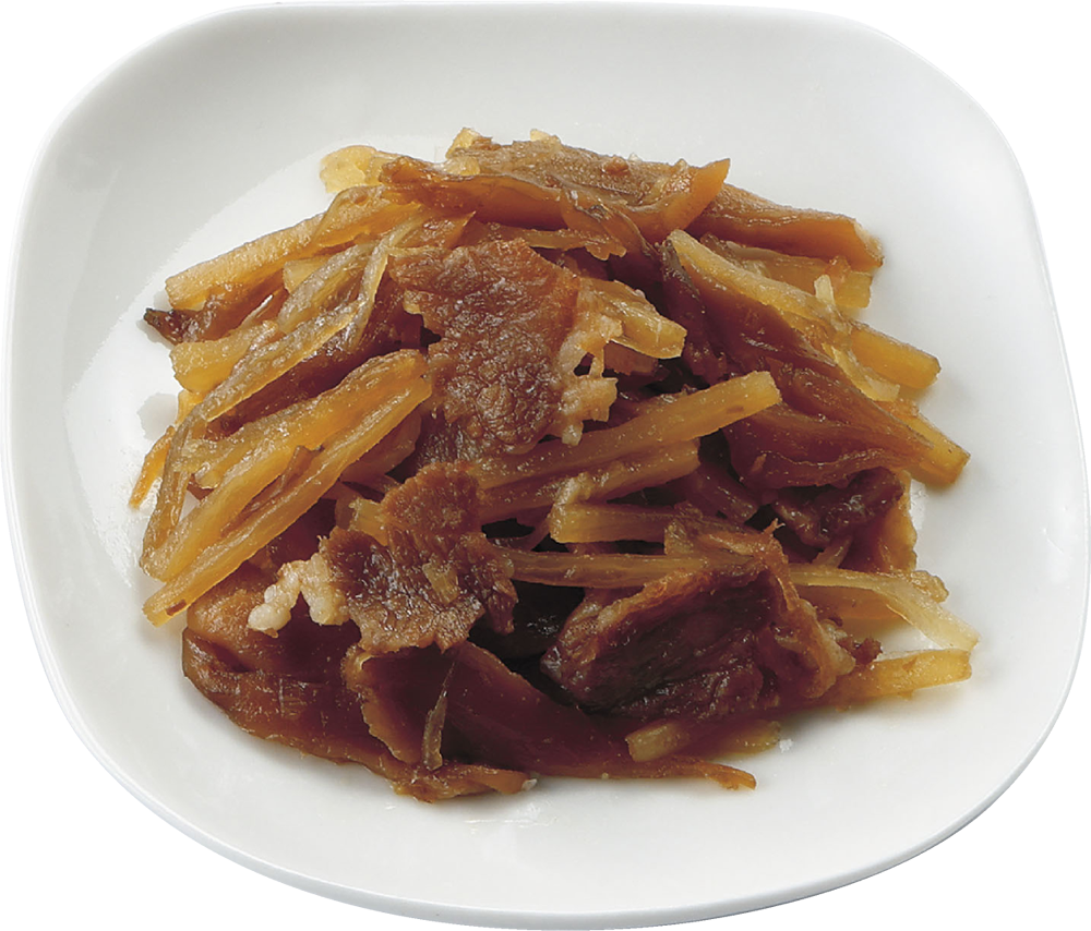 牛肉ごぼう時雨煮