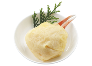 かに爪えび新丈湯葉包み