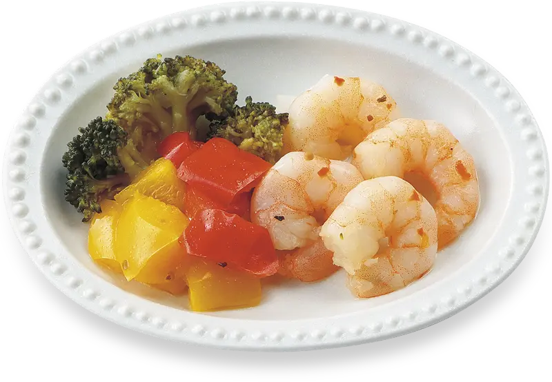 海老と野菜のセビーチェ