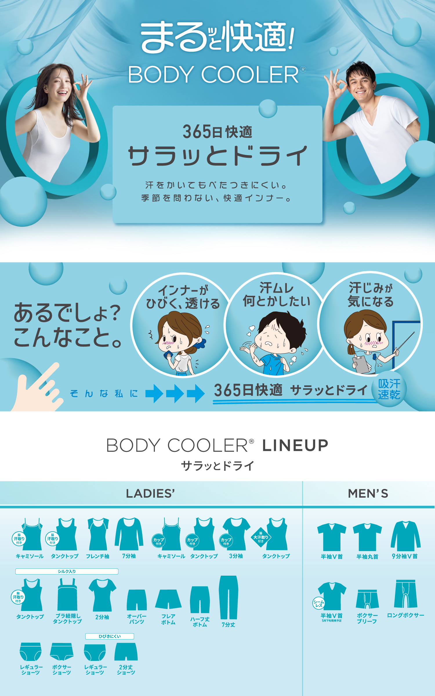 ボディクーラー サラッとドライ