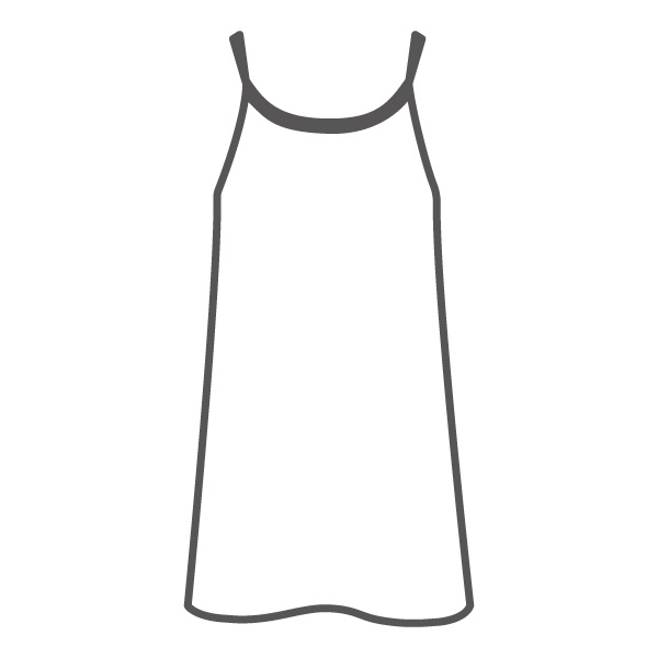 SuTeKi キャミスリップ 90cm丈