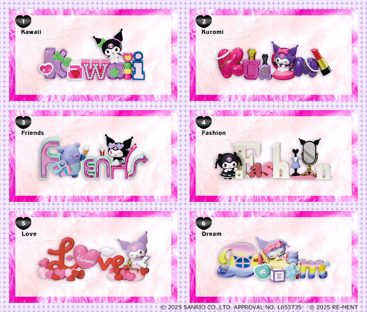 Kuromi Words Collection